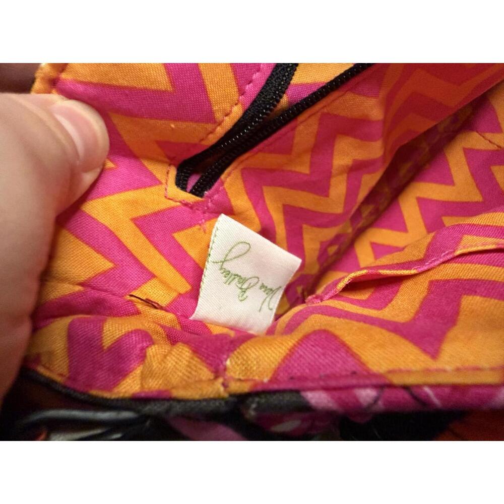 Vera Bradley Turnlock Crossbody Bag in Ziggy Zinnia pattern - Picture 8 of 13